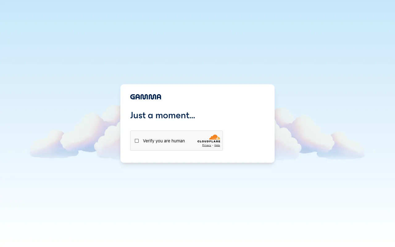 Gamma screenshot