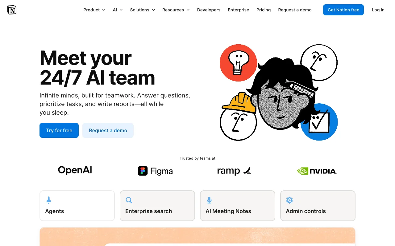 Notion AI screenshot