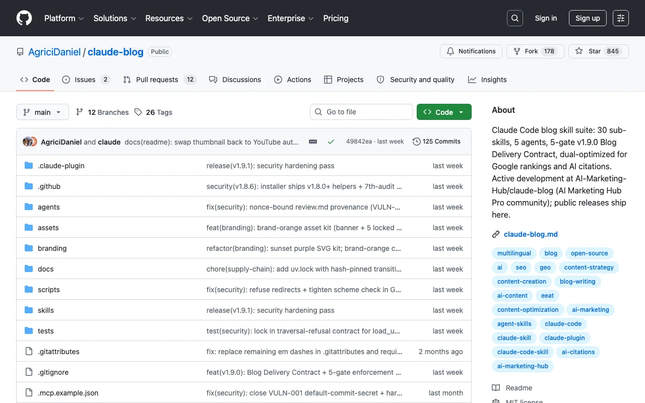 claude-blog screenshot