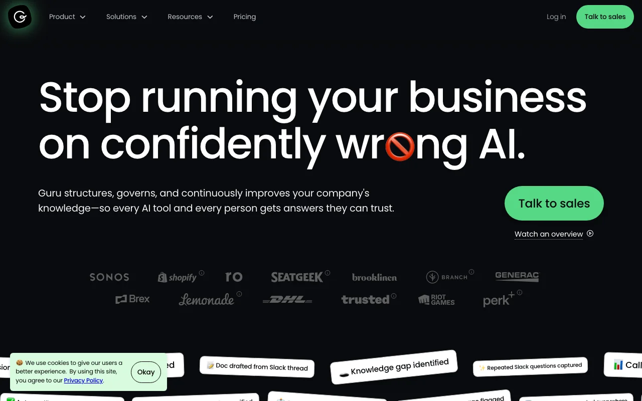 Guru screenshot