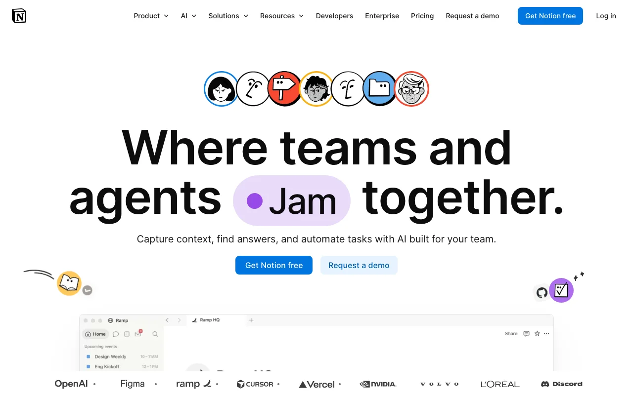 Notion screenshot