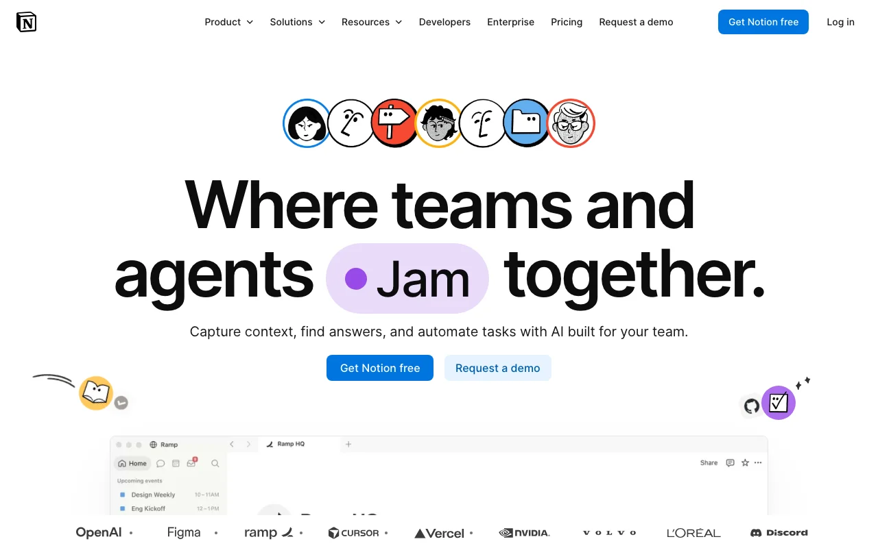 Notion screenshot